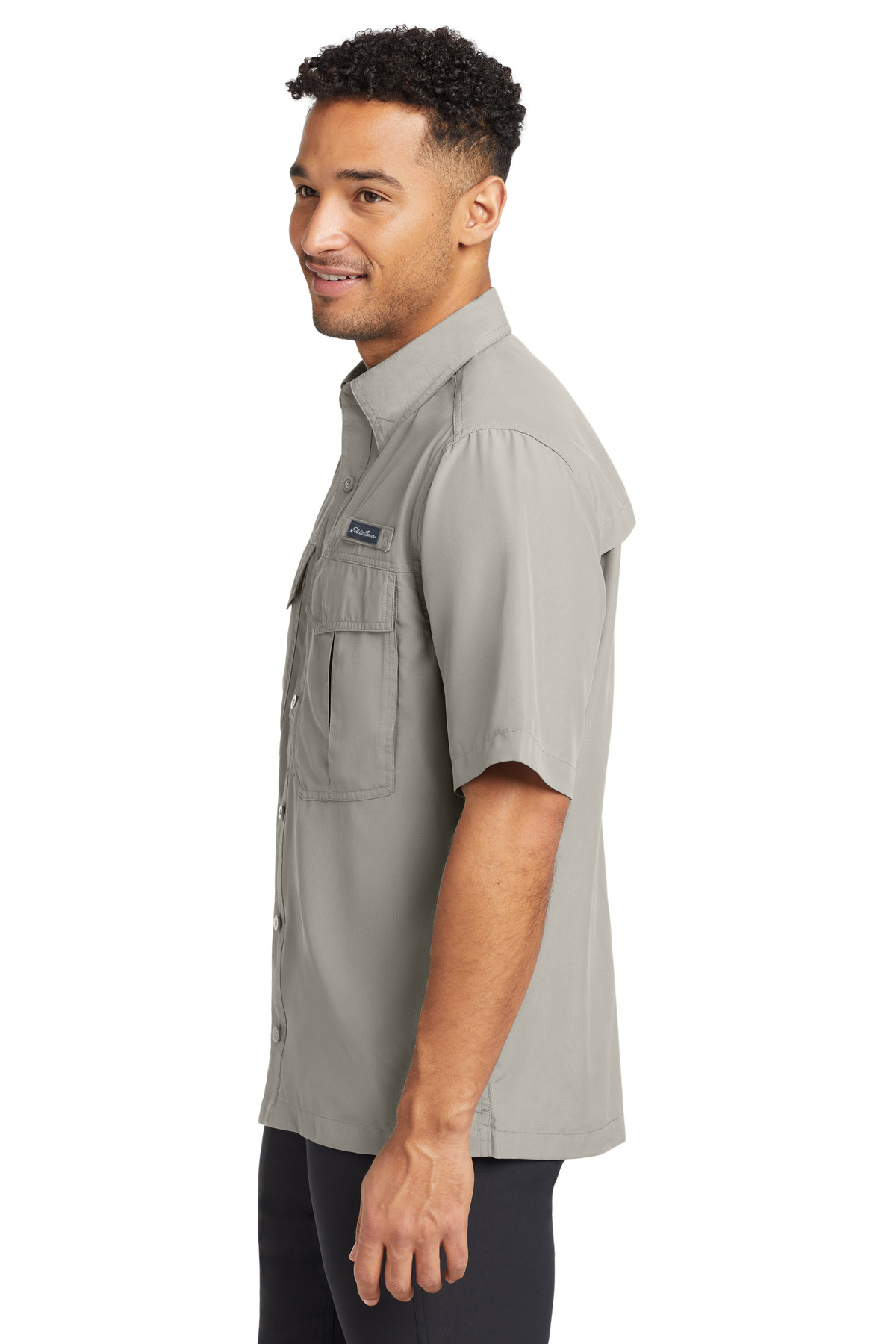 Eddie Bauer Short Sleeve Performance Fishing Shirt EB602 12