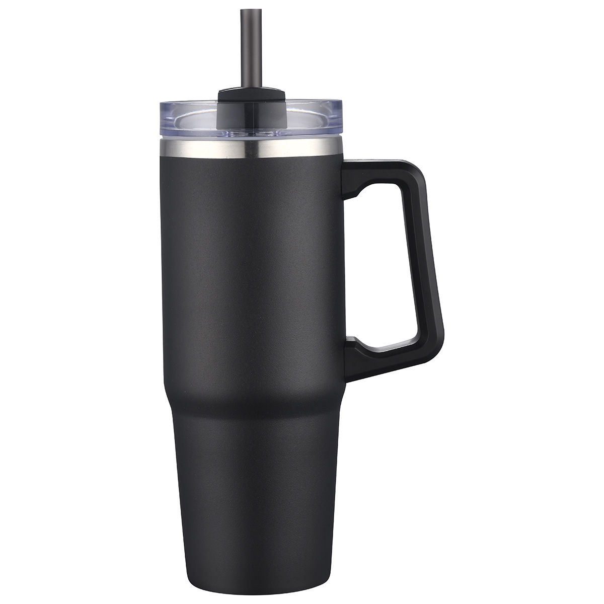 Milo 30 oz Vacuum Insulated Stainless Steel Mug with Straw 56