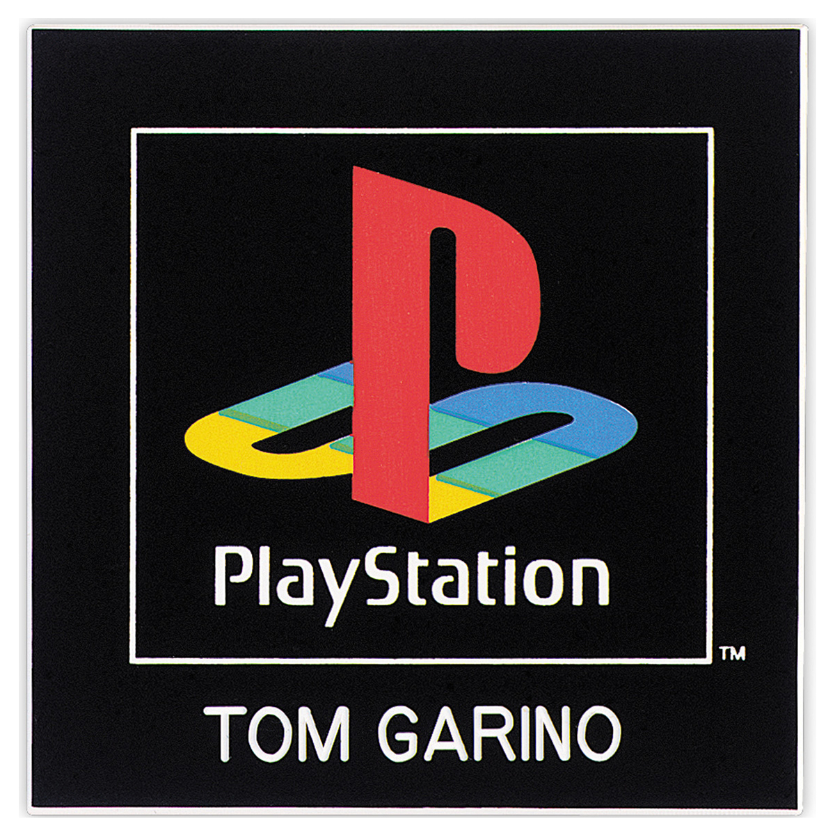 Chicago Plastic Name Badge (Custom sized between 3 and 6 sq. in.) 1