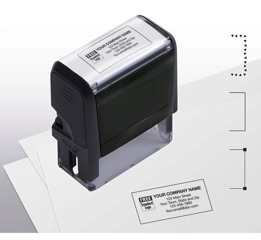 Stamp, Name & Address, Medium - Self-Inking 2