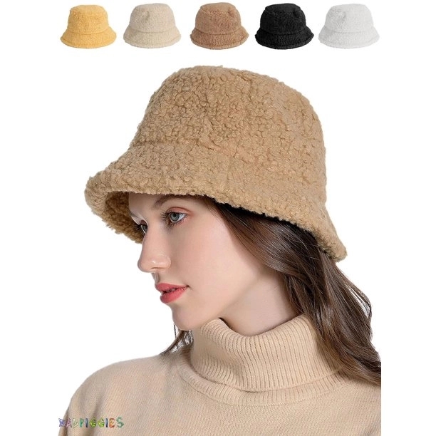 Lambs Wool Bucket Hat 1