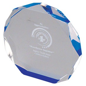 Octagon Acrylic Award 1