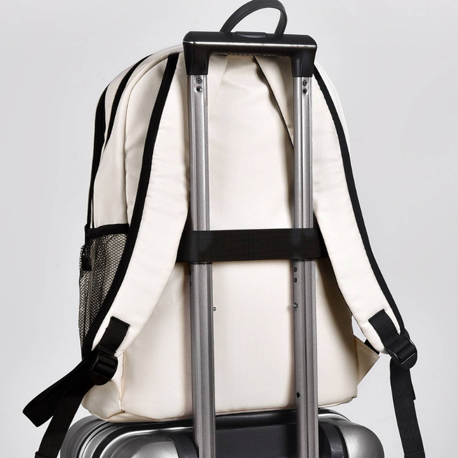 Water-Resistant Oxford Backpack with Multiple Pockets 11