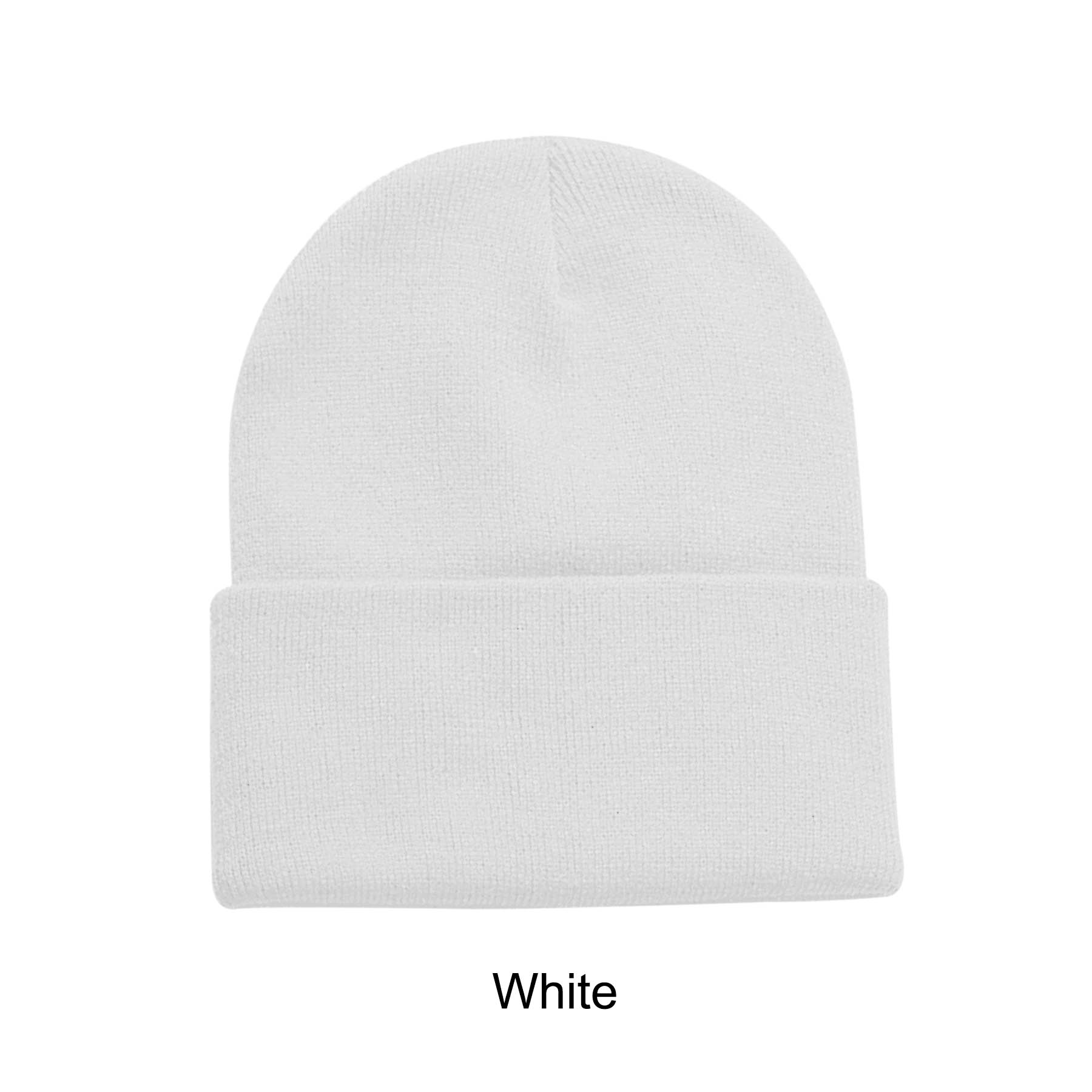 Free Shipping 12" Acrylic Knit Beanie 29