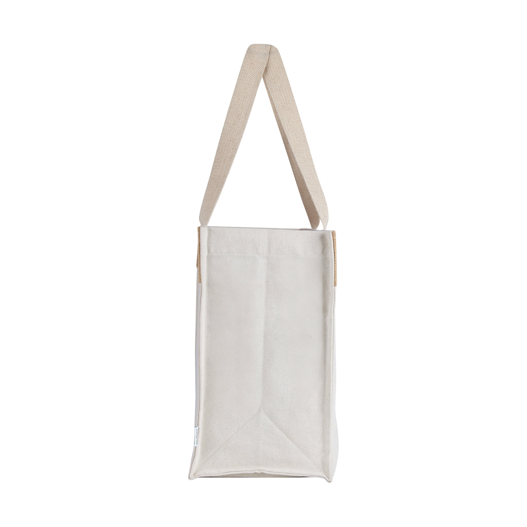 Sophia Canvas Tote With Jute Trim 6