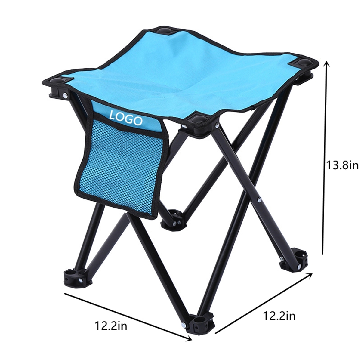 13.8 Inch Portable Folding Stool For Outdoor 2