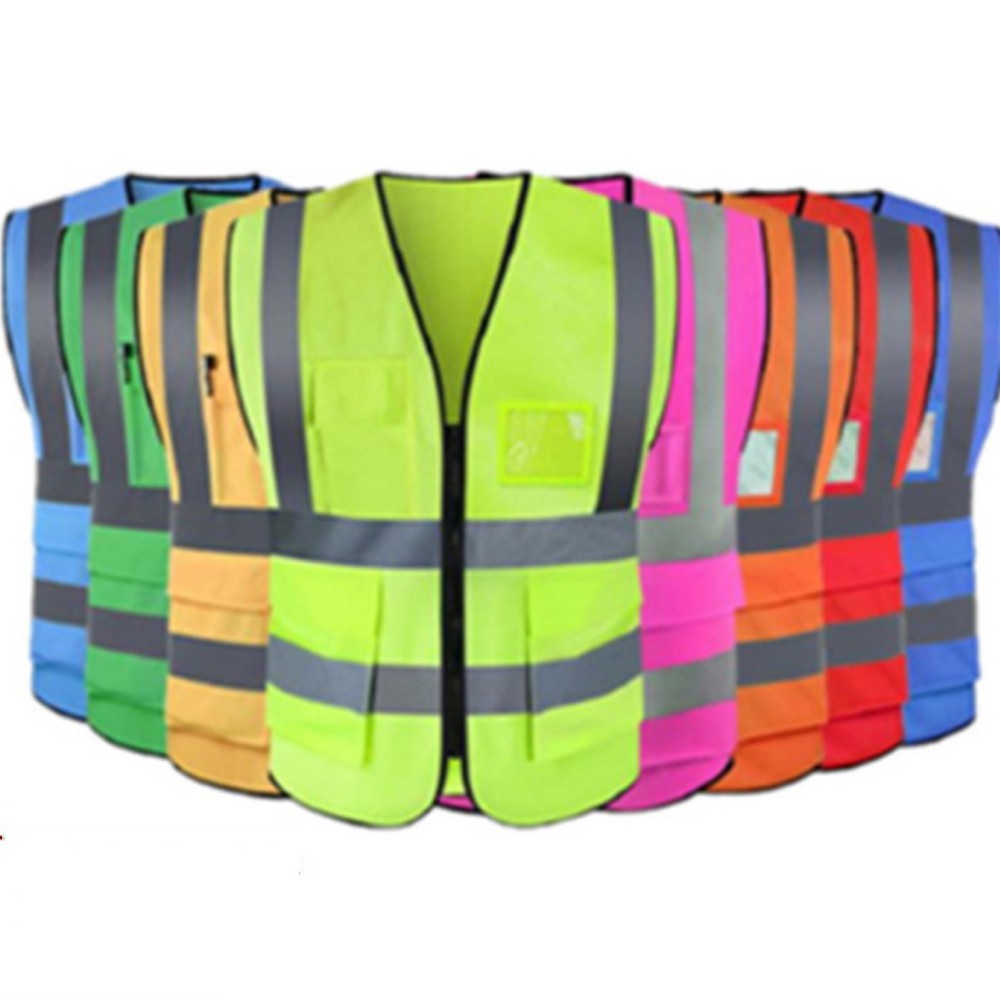 Reflective Safety Vest With Pockets 2