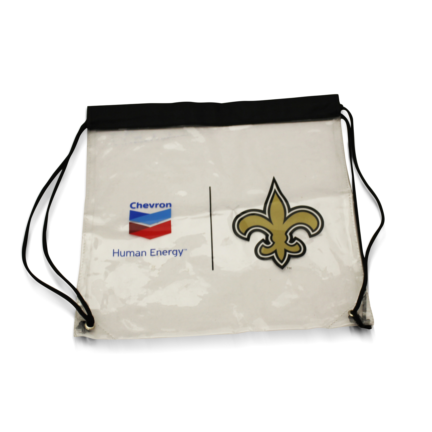 Clear PVC Drawstring Bag