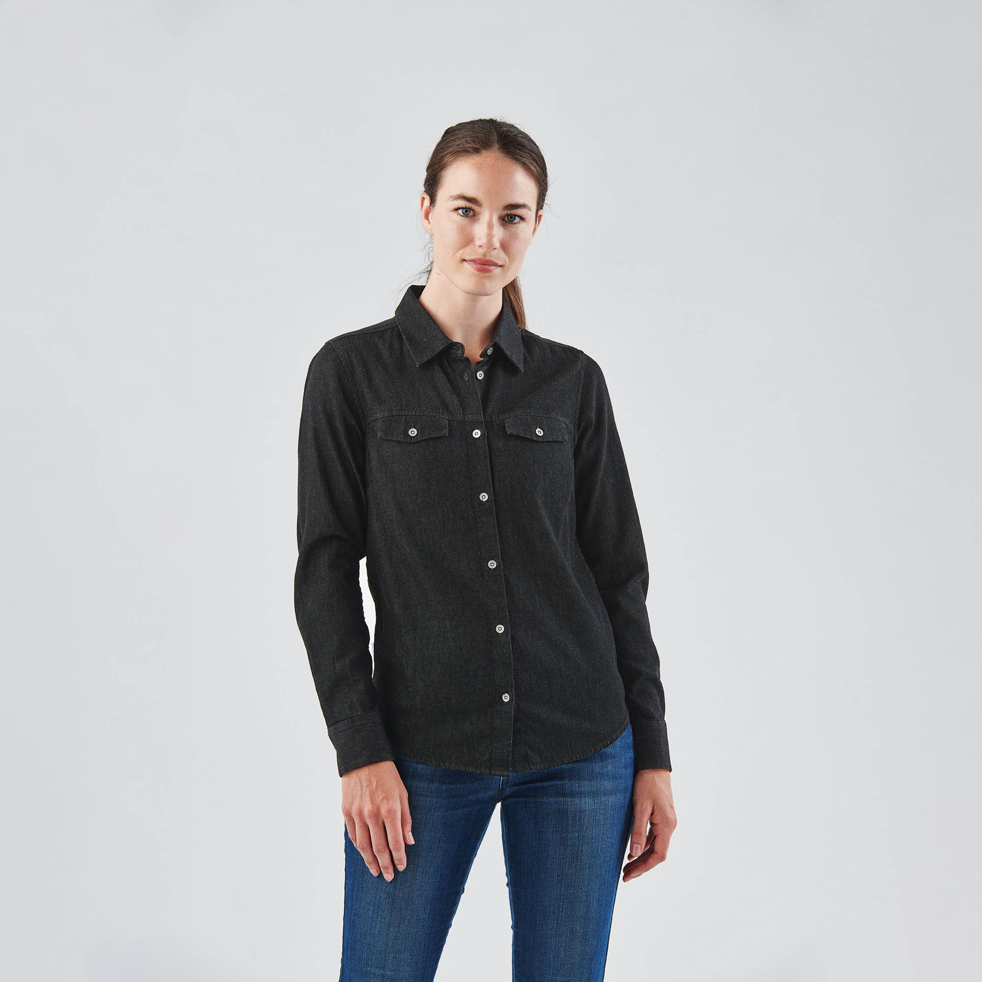 Stormtech Women's Blueridge Denim Shirt 4
