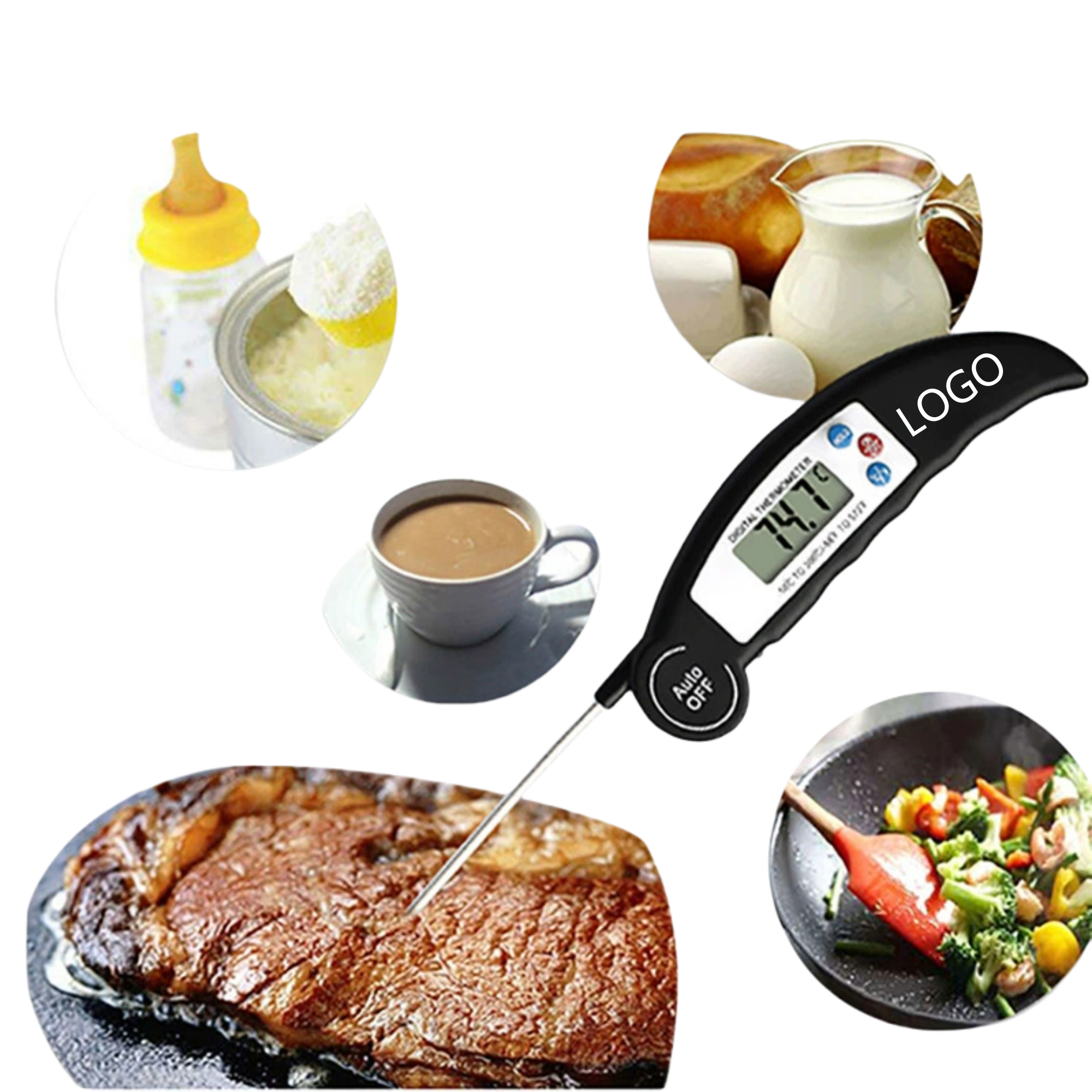 Instant Read Digital Meat Thermometer 2