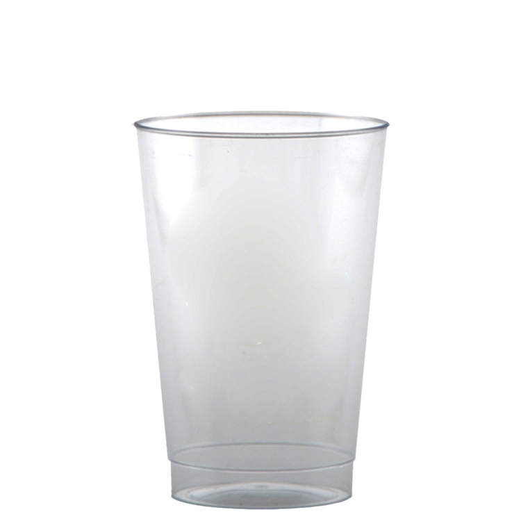 12 oz Hard Plastic Smooth Cup Clear Tradition Print 2