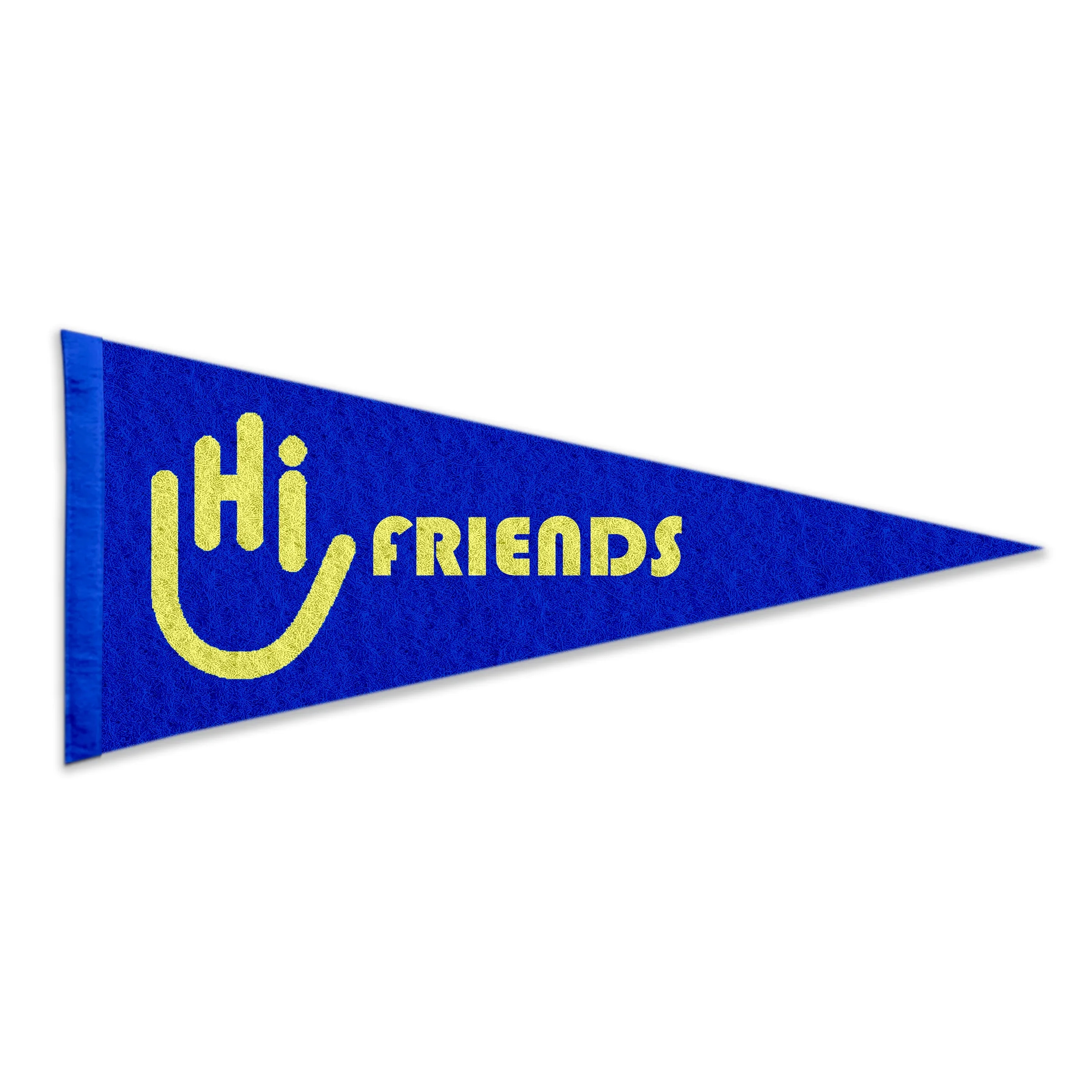 Wool Felt Pennant without Wood Pole - Heat Transfer 5