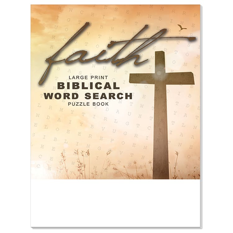 Biblical Word Search Puzzle Books- Faith 32 Pages 2