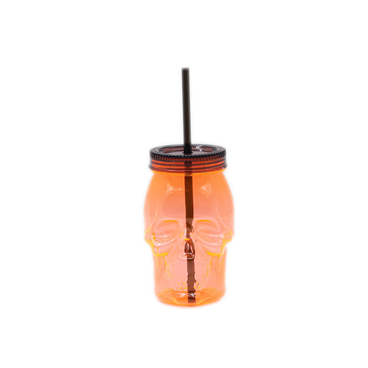 Disco Skull Shaped Shining Sipper Cup Pool Party 5