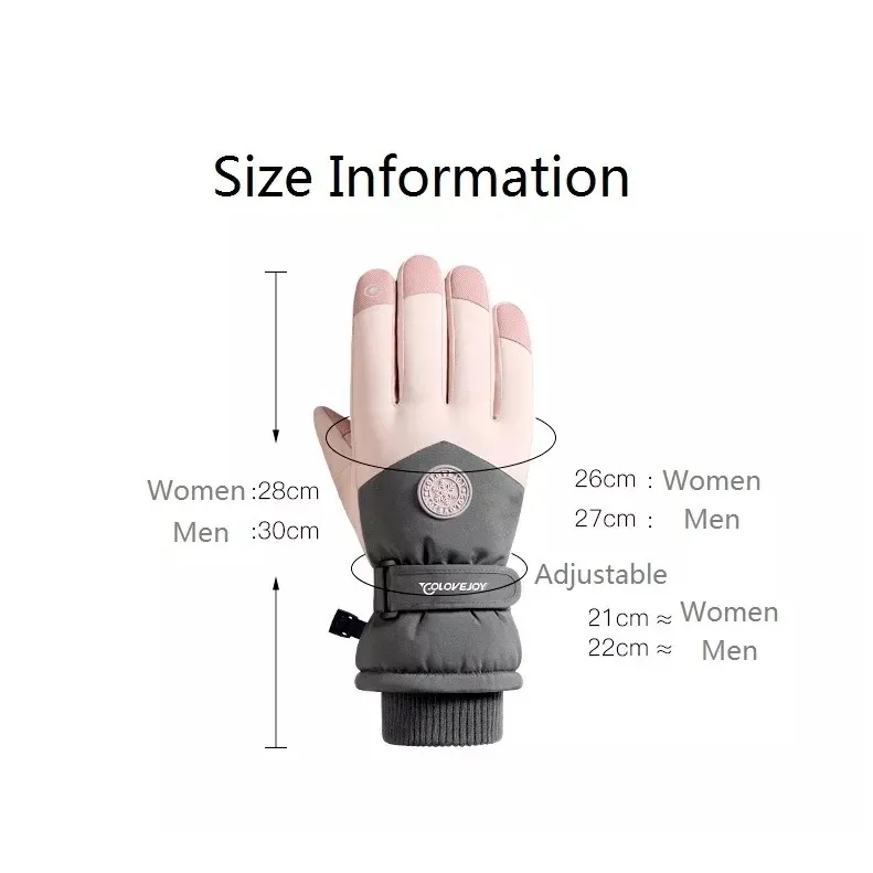 Winter Warm Ski Snow Gloves 10