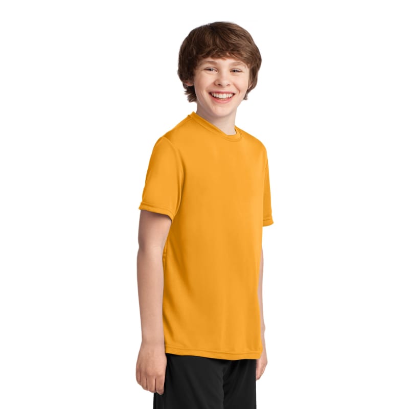 Port & Company Youth Performance Tee. 25