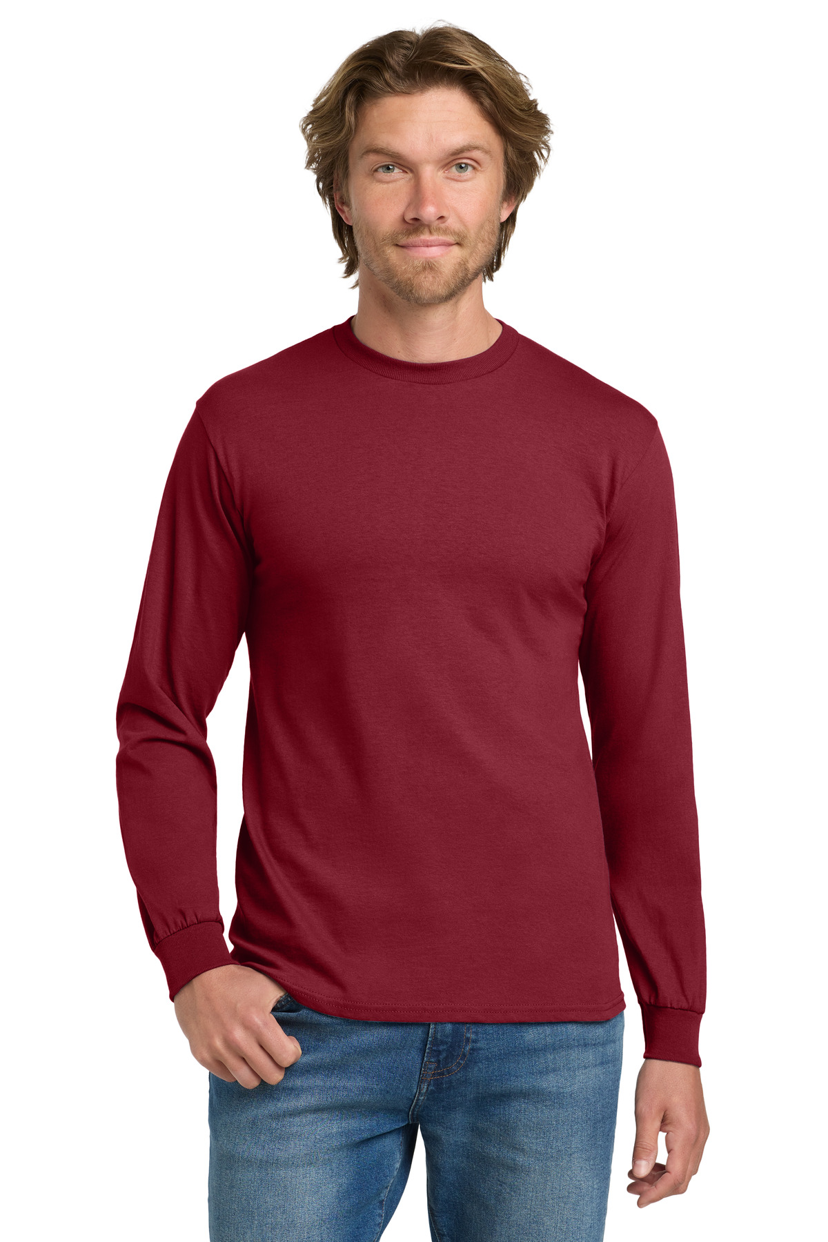 Gildan - Heavy Cotton 100% Cotton Long Sleeve T-Shirt. 5400 249
