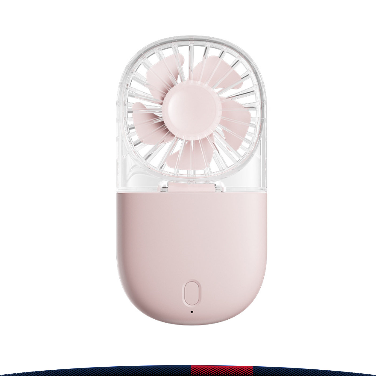 Zephyra Foldable Clear Handheld Fan 5