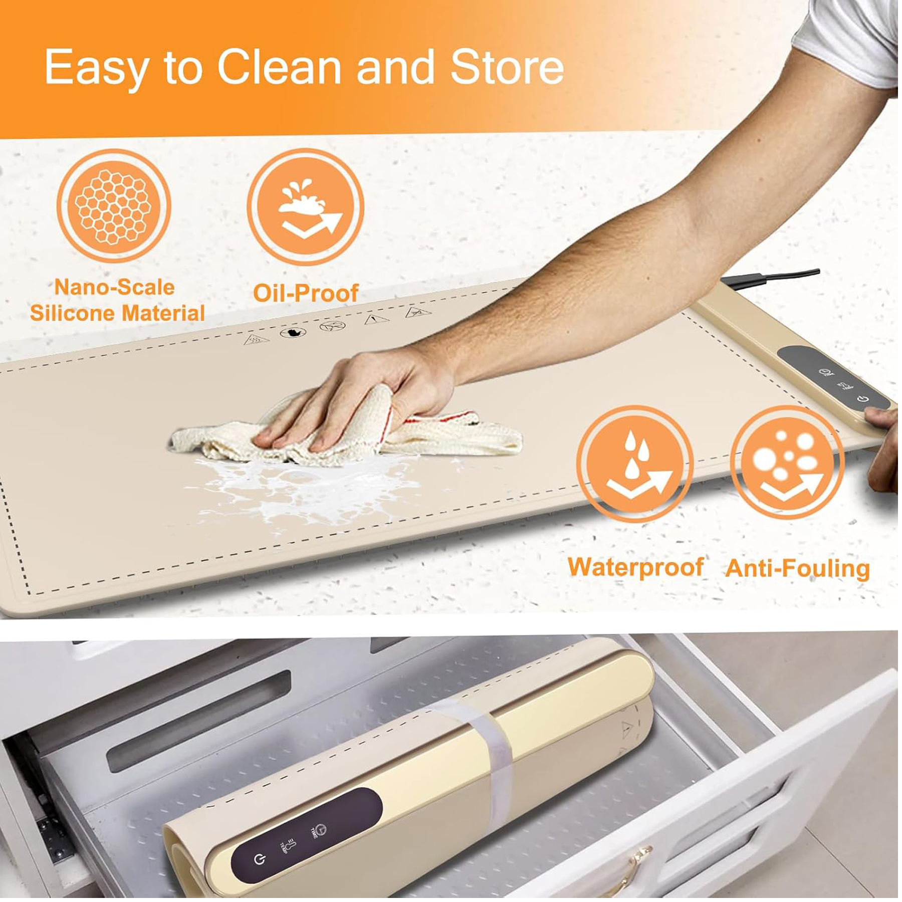 Graphene Heating Food Mat 7
