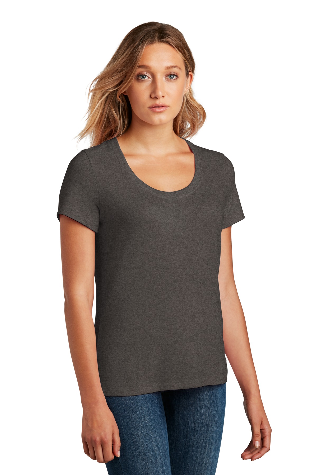 District Women's Flex Scoop Neck Tee DT7501 56
