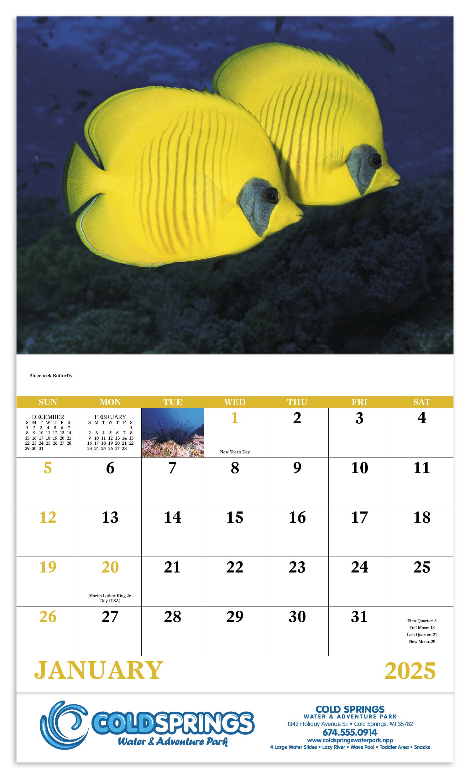 Good Value™ Ocean Glory - Stapled Calendar 4