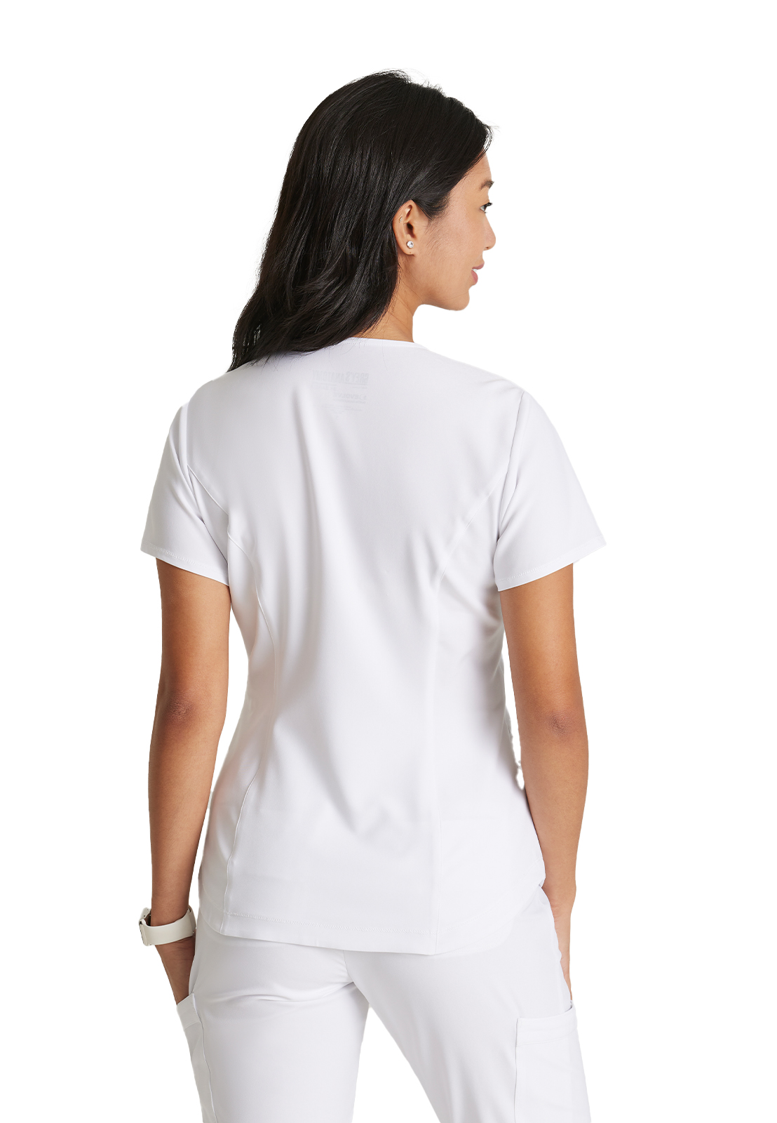 Grey's Anatomy Evolve Stretch - Women's Two-Pocket V-Neck Rhythm Scrub Top 44