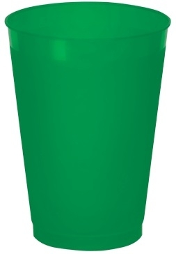 12 oz. Frosted Translucent Plastic Stadium Cup with Automated Silkscreen Imprint 4
