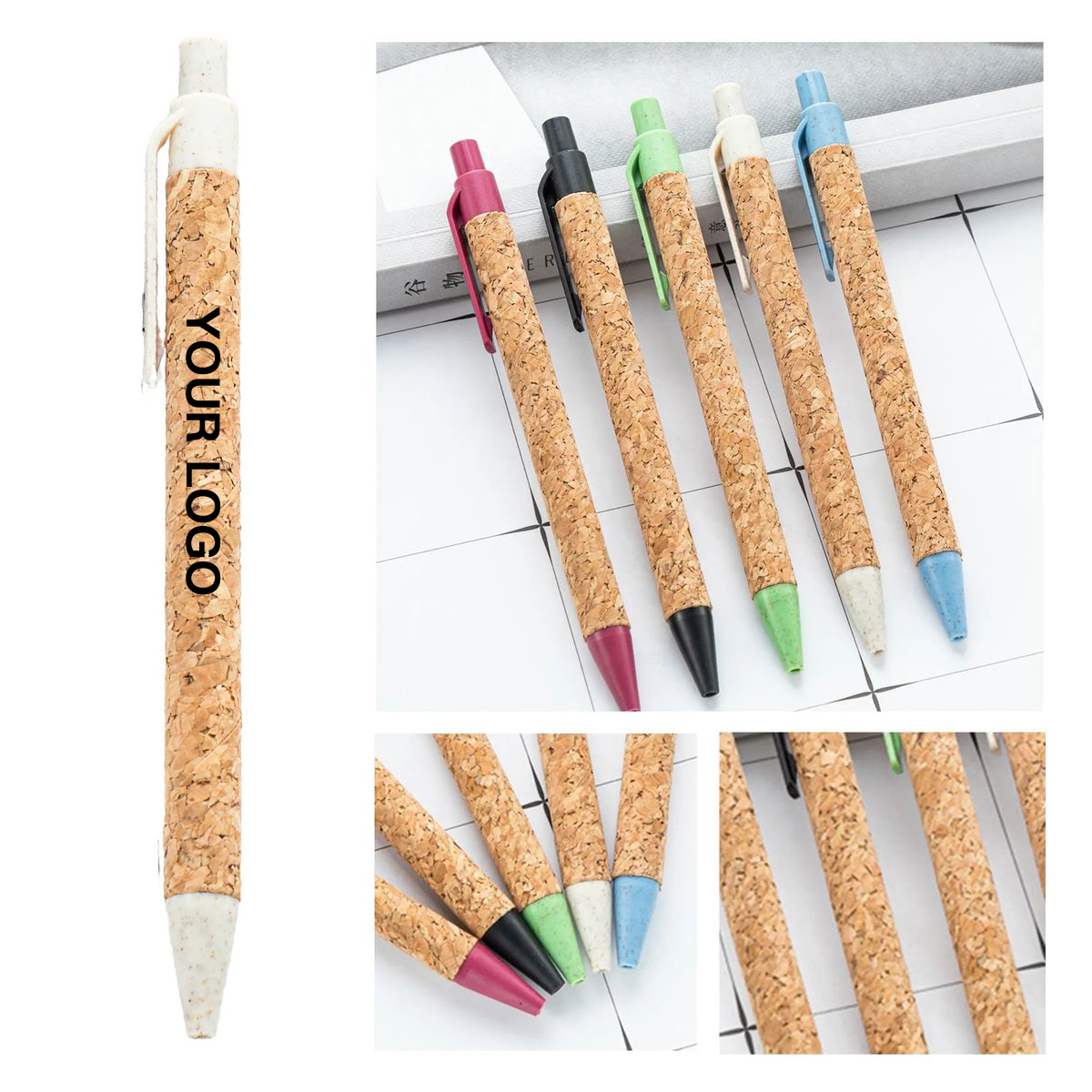 Slim Aluminum Ballpoint Pen for Office Use 6