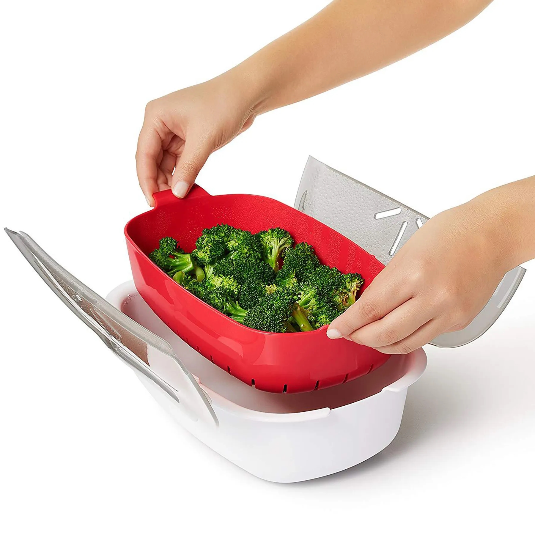 Polypropylene Kitchen Microwave Steamer 3