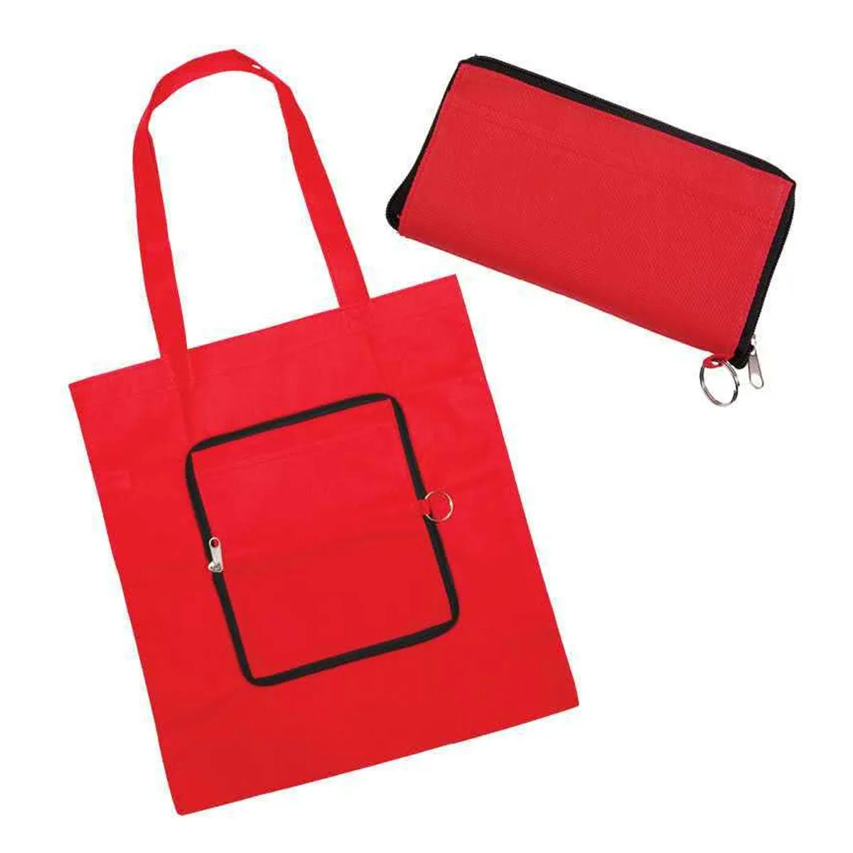 Reusable Foldable Large Non Woven Tote Bags for Groceries 6