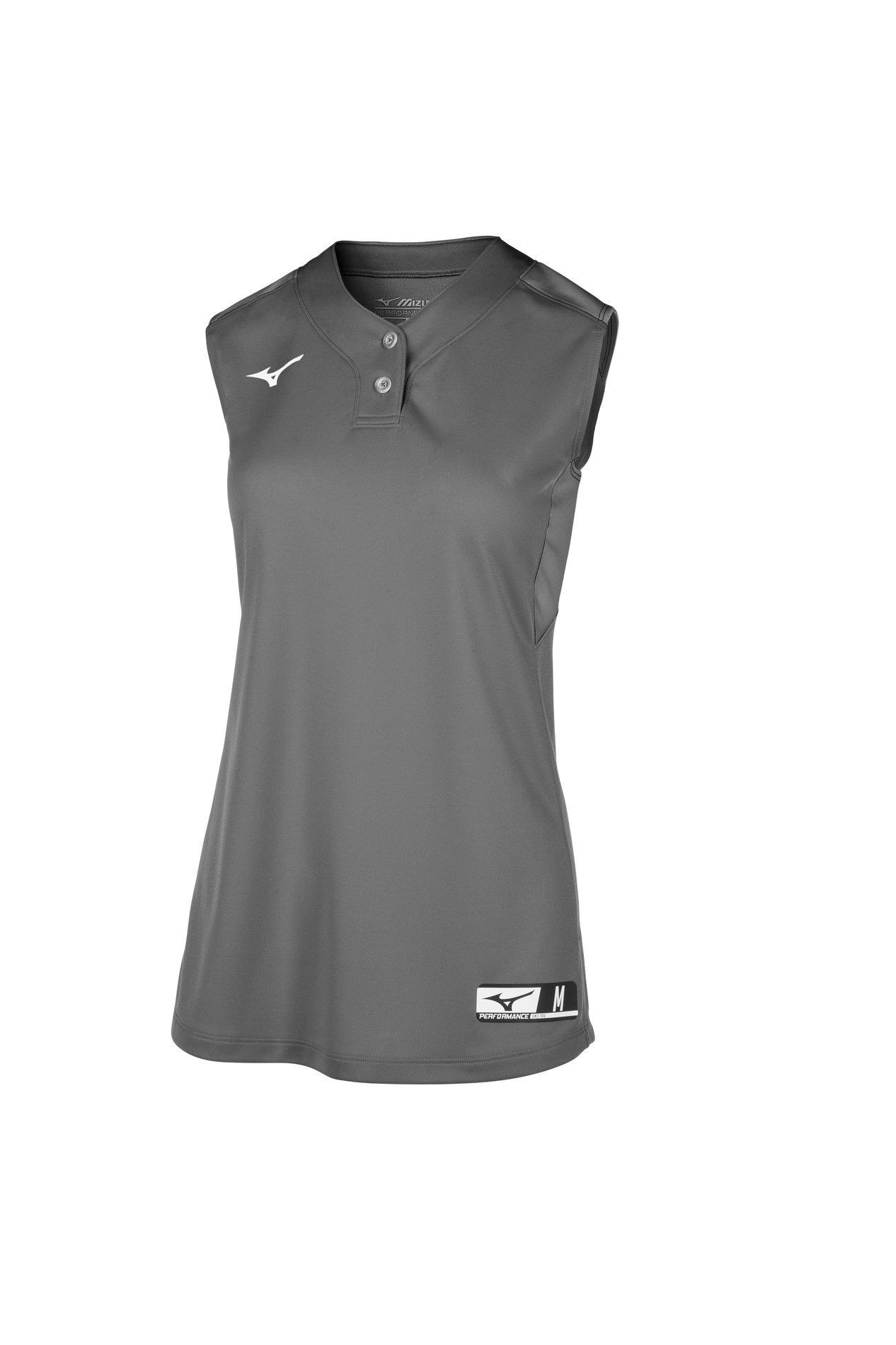 Women's AEROLITE 2-Button Sleeveless Softball Jersey 3