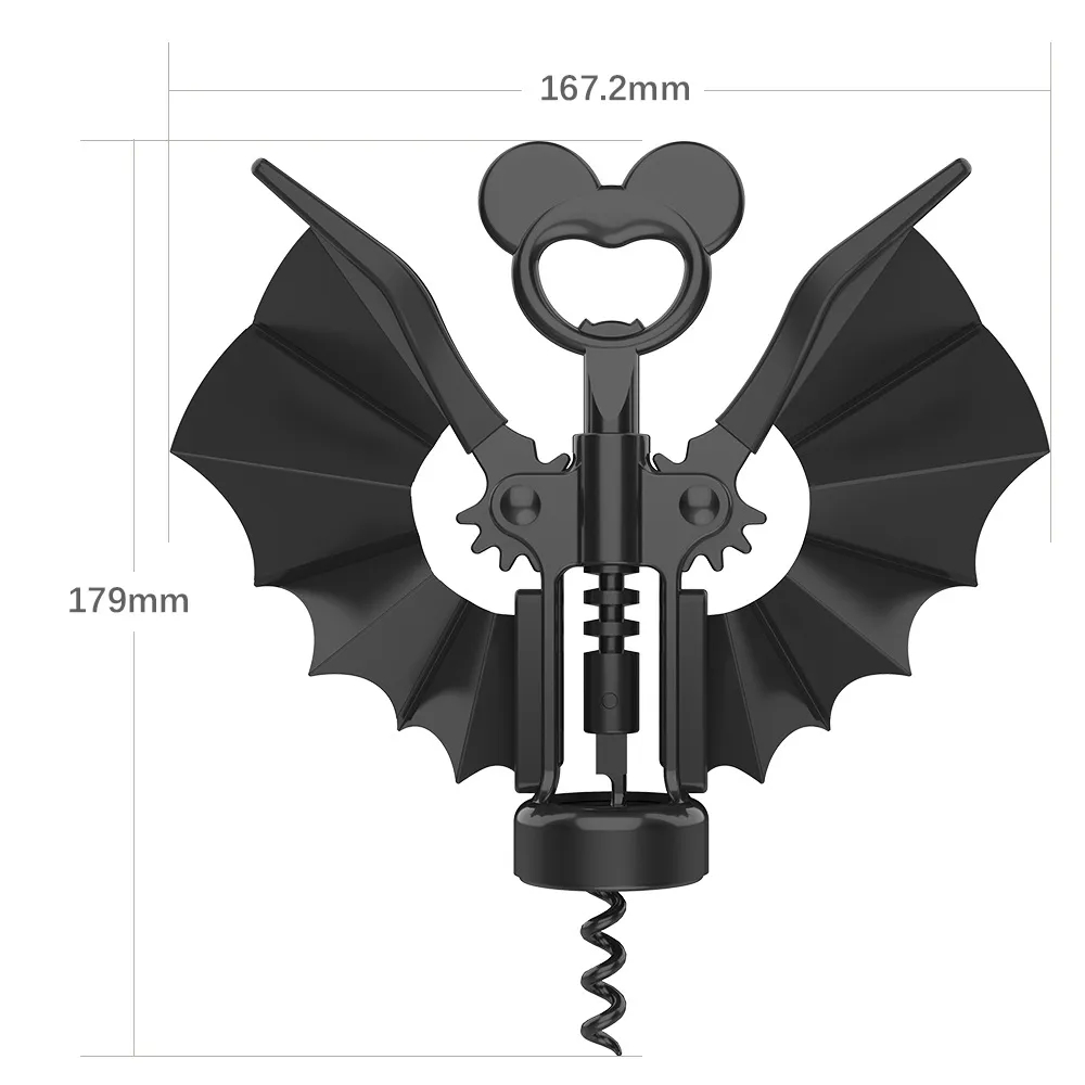 Spooky Bat 2-in-1 Wine and Beer Opener 2
