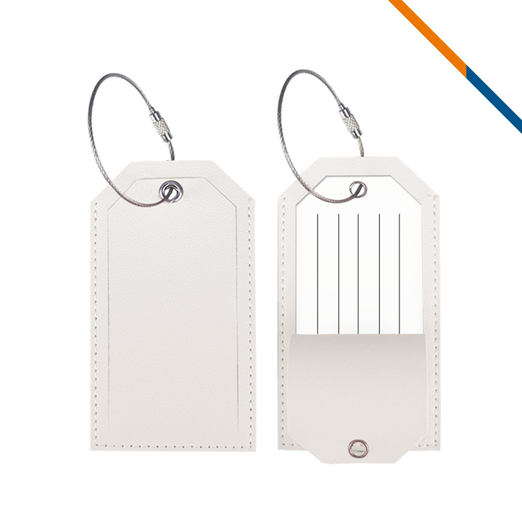 Glimpse PU Leather Luggage Tag 7