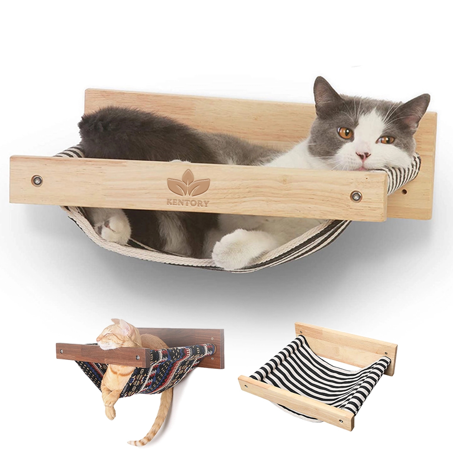 Hammock Wall Mounted Large Cats Shelf 3