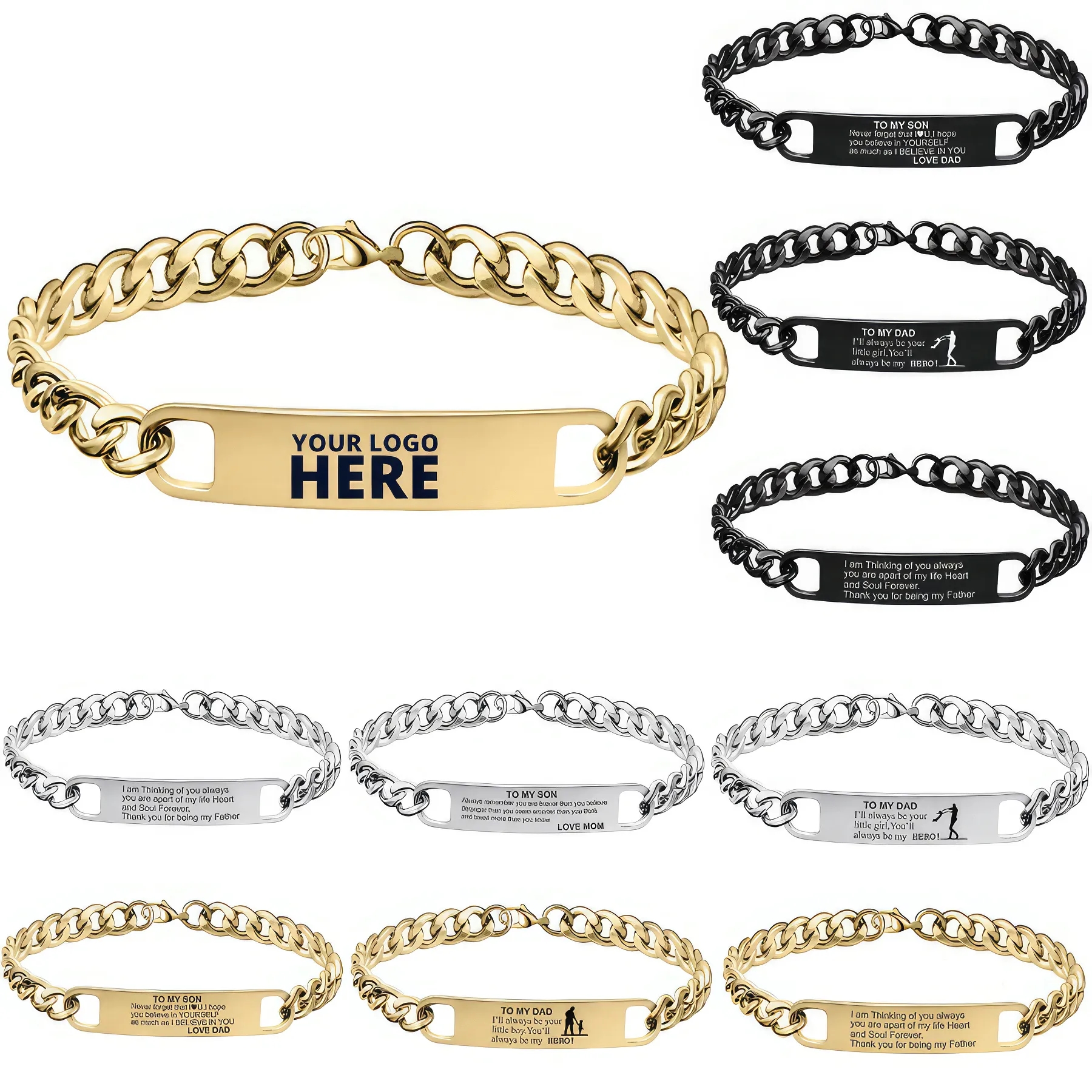 Custom Stainless Steel Bracelet 3