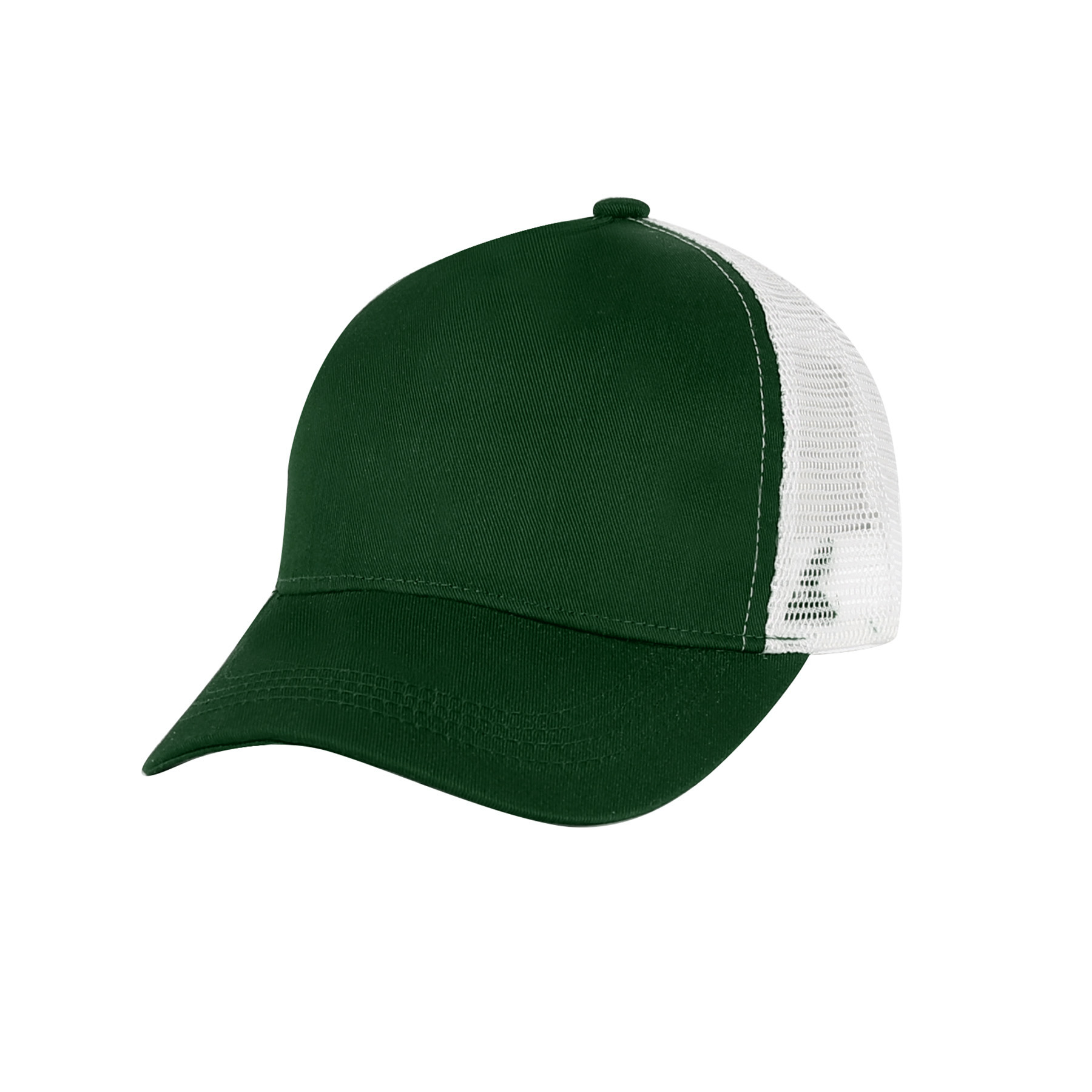 5 Panel Structured Trucker Cap W/Snapback 10
