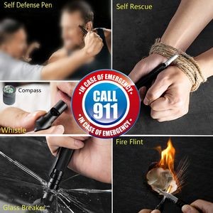 10 In 1 Tactical Pen With Compass 11
