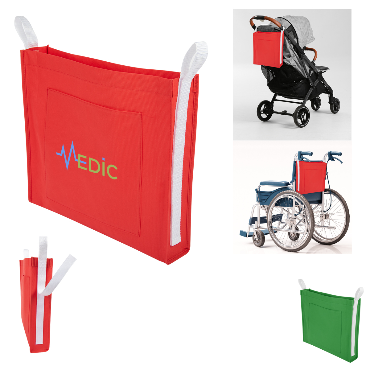 Non-Woven Wheelchair Tote Bag
