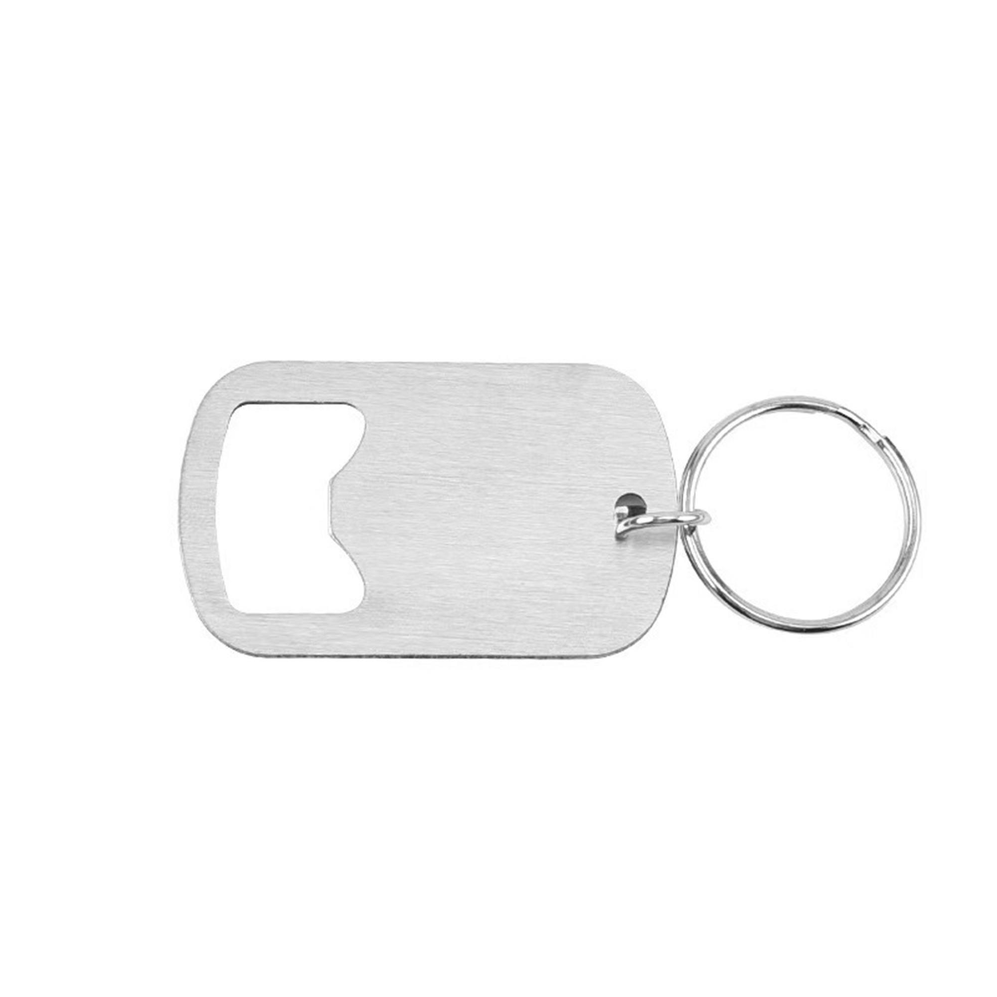 Stainless Steel Pocket Lever Key Ring 2" Length X 1.2" Width X 0.1" Height 2