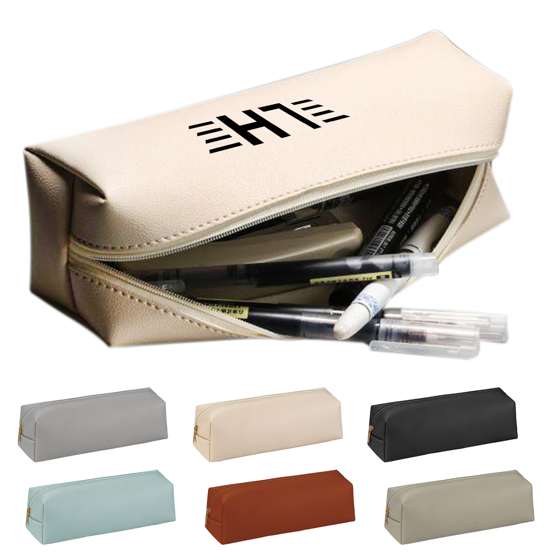 PU Cylindrical Pencil Case 4