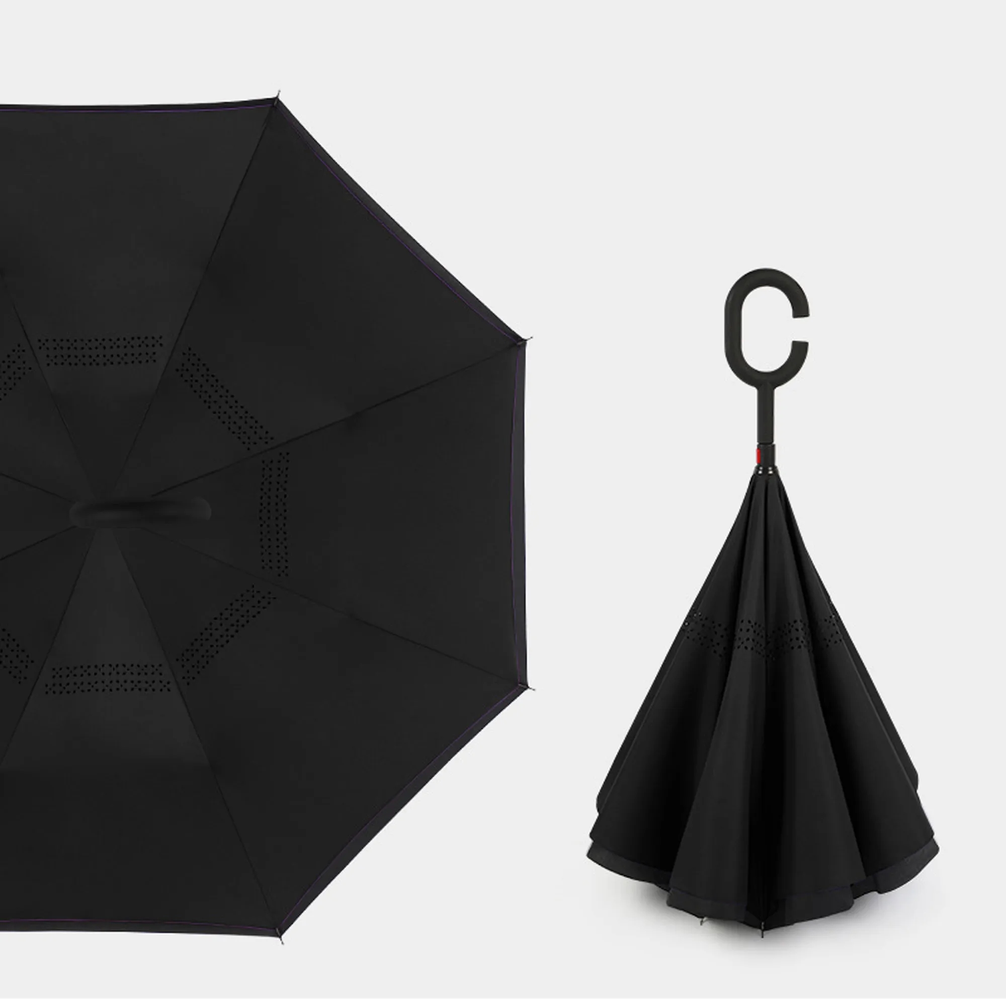 Deluxe Inverted Reverse Umbrella MOQ50pcs 6