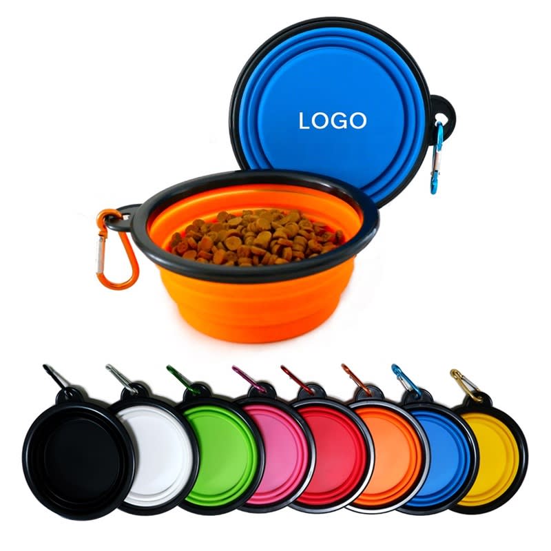 Custom Collapsible Silicone Pet Bowls 16