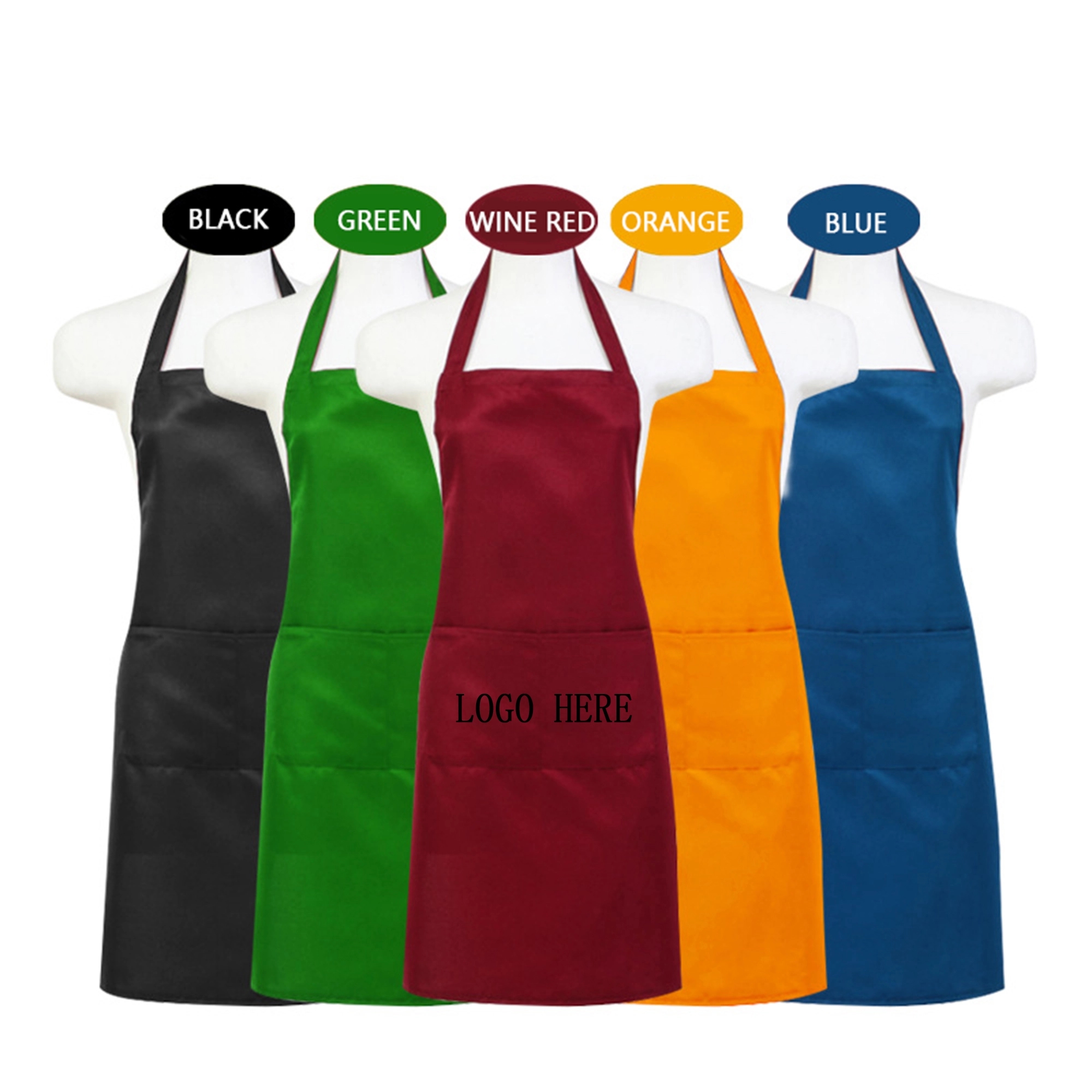 Kitchen Apron with 2 Pockets 3