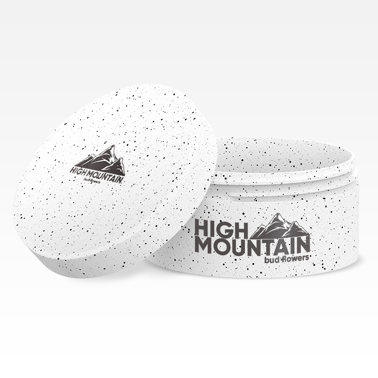 Custom HEMP Plastic Jar – 3 oz 6