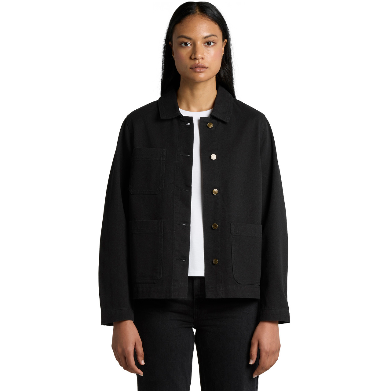 Wo's Canvas Chore Jacket | 4524 3