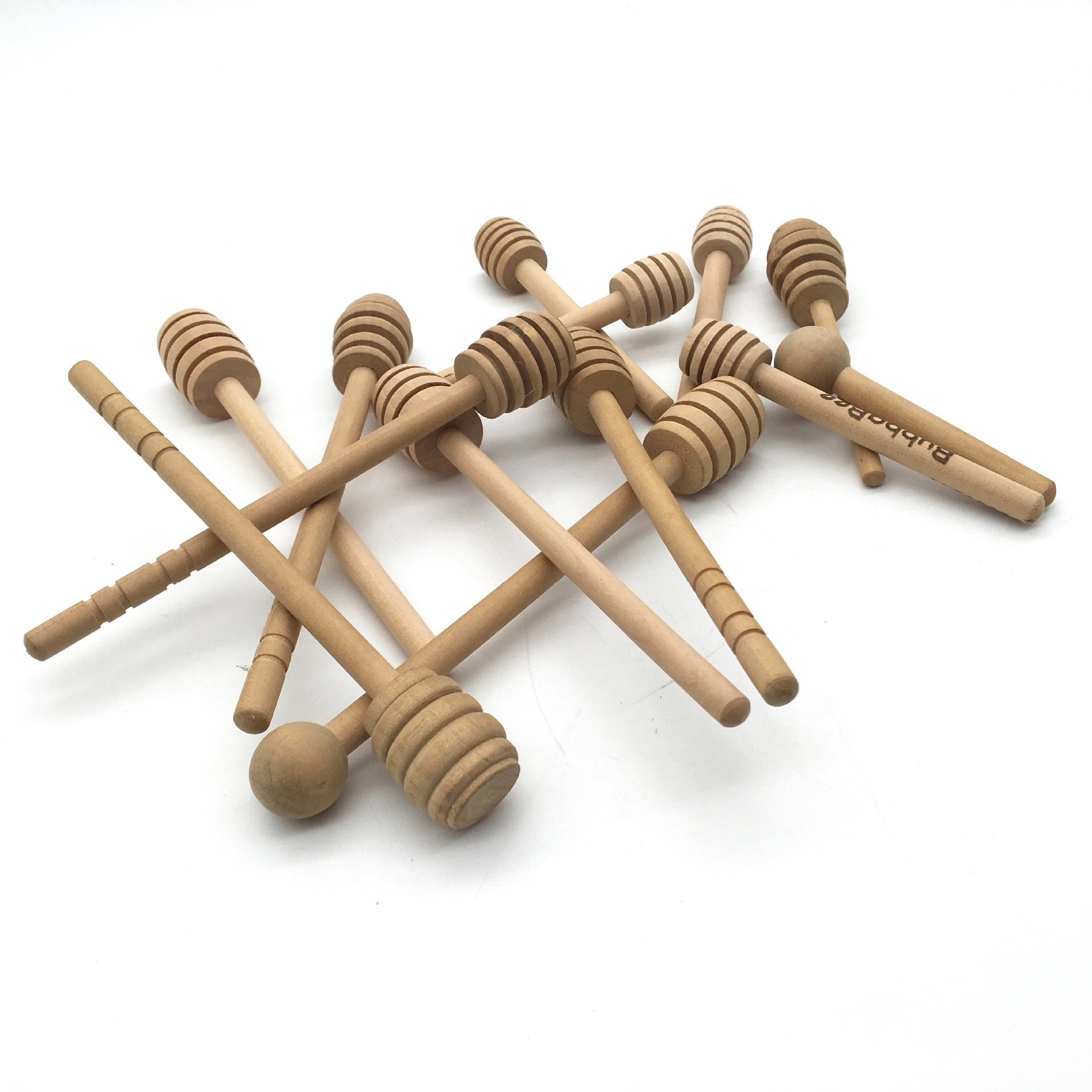 Wooden honey stirring stick 2