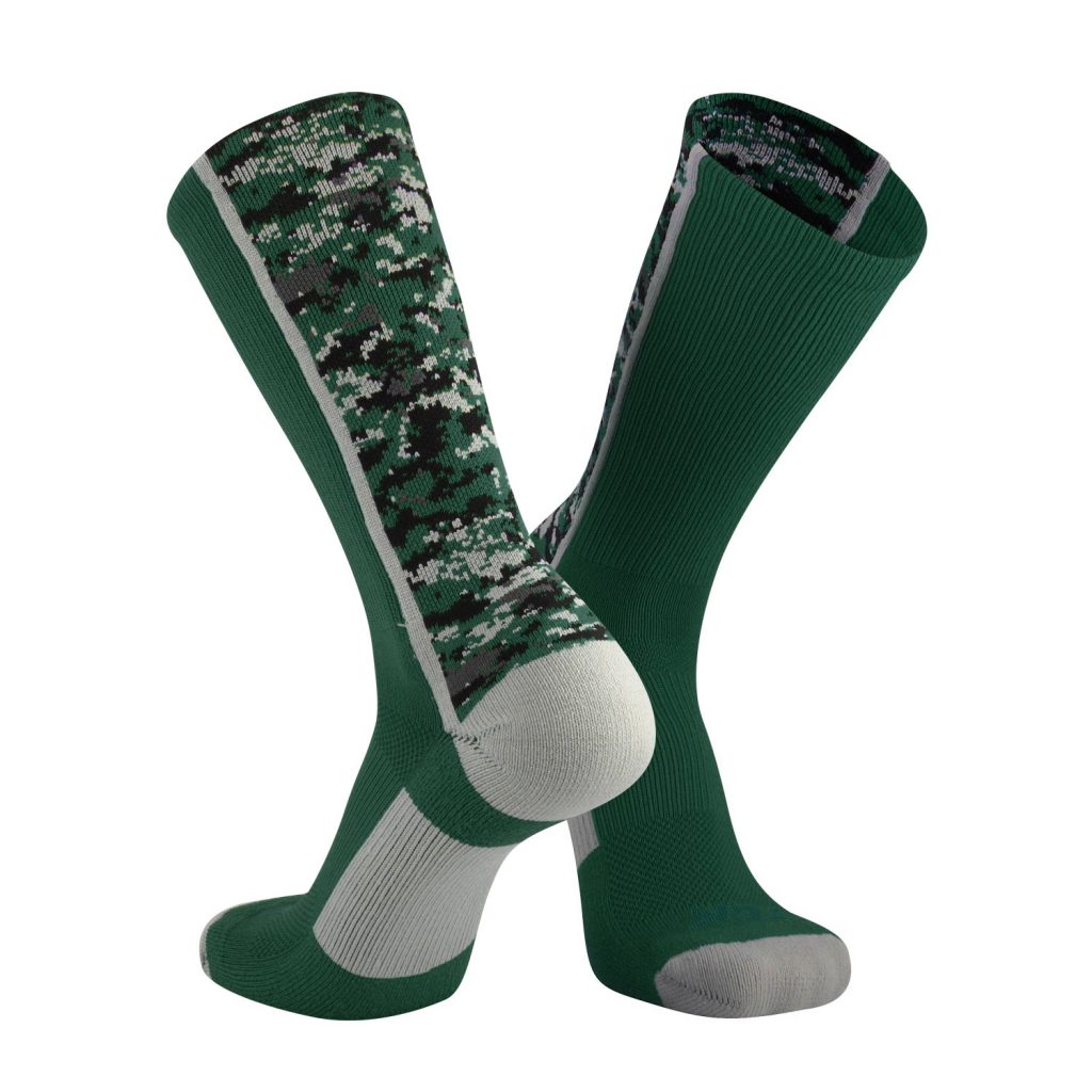 Digital Camo Athletic Performance Crew Socks 5