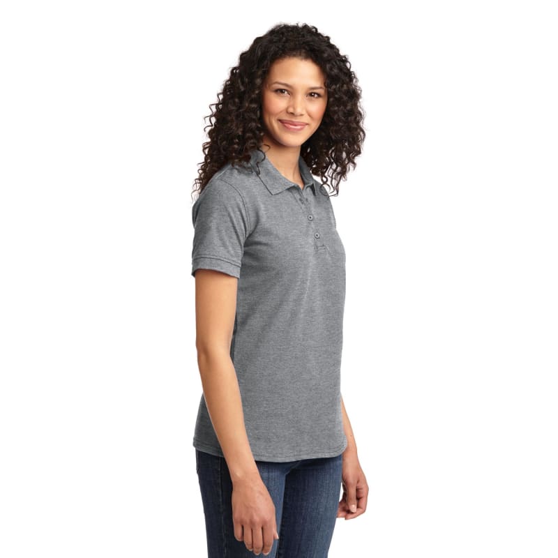 Port & Company Women's Core Blend Pique Polo. 52
