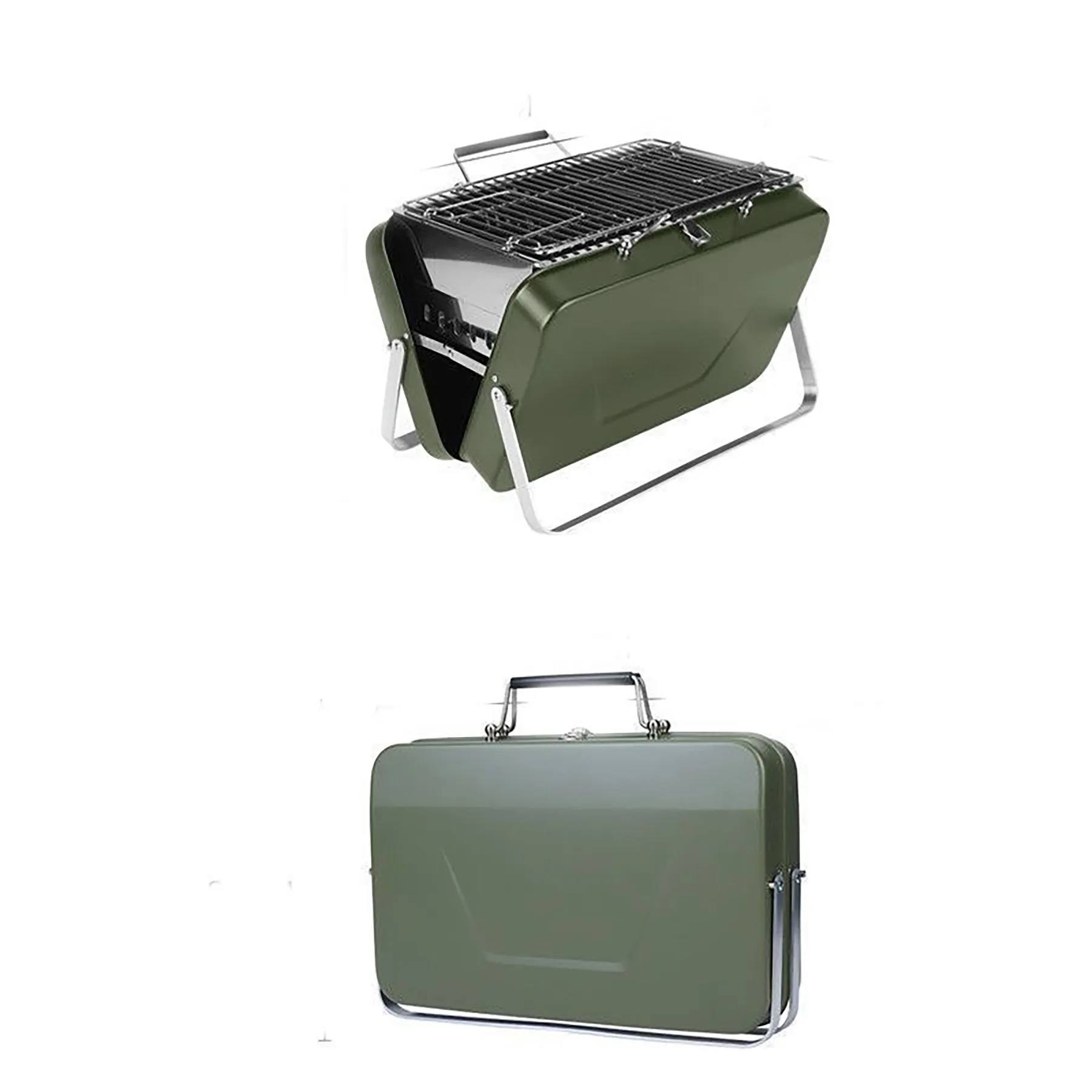 Stainless Steel Outdoor Camping Portable Barbecue Grill 5