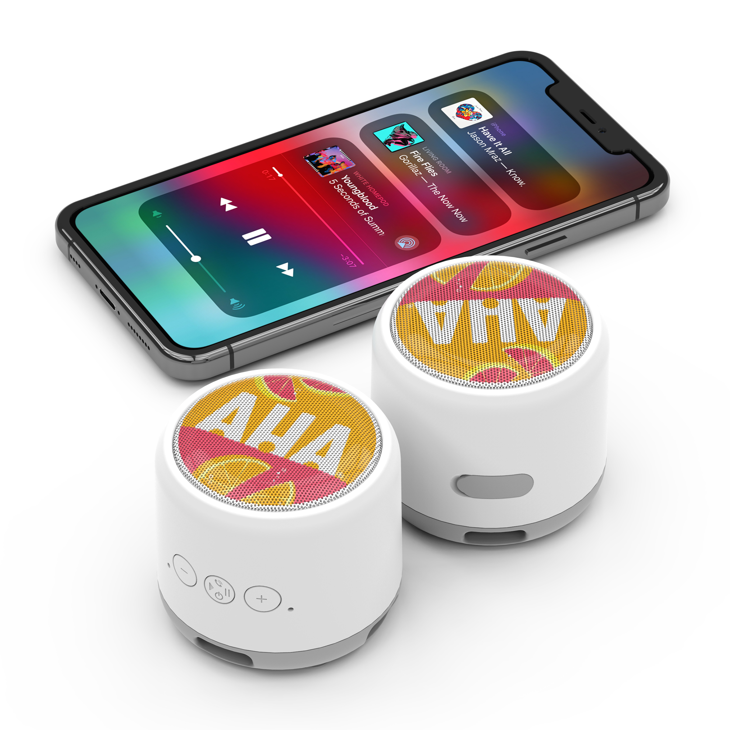 Minuet Surround: Twin Portable Bluetooth Speakers with TWS 3